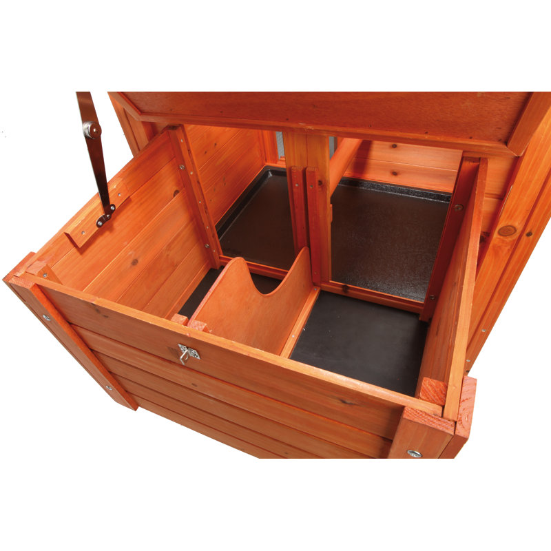 Archie & Oscar™ Freddy Chicken Coop with Chicken Run/Nesting Box